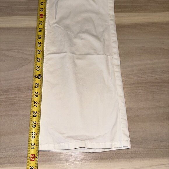 Sanctuary Standard Surplus White Straight Leg Cargo Pocket Pants Women's 26 - Picture 3 of 8